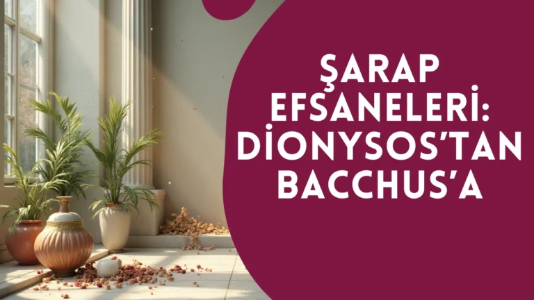 Şarap Efsaneleri: Dionysos’tan Bacchus’a