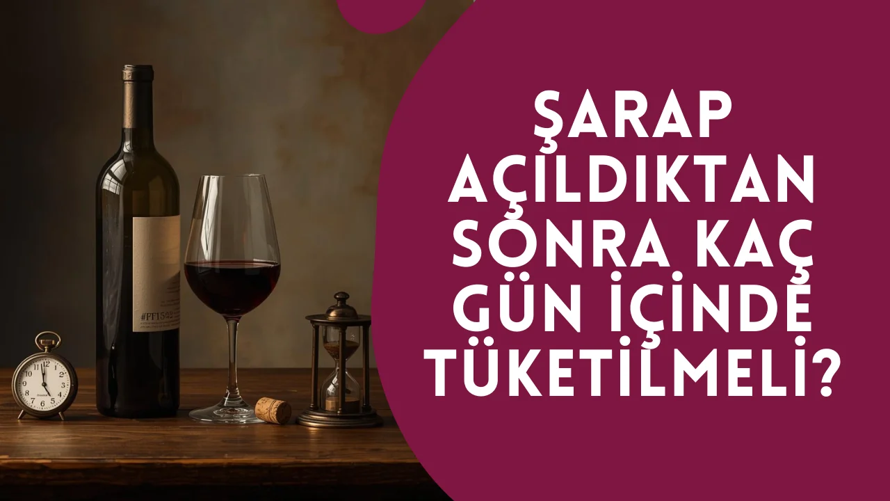 Şarap Açıldıktan Sonra Kaç Gün İçinde Tüketilmeli?