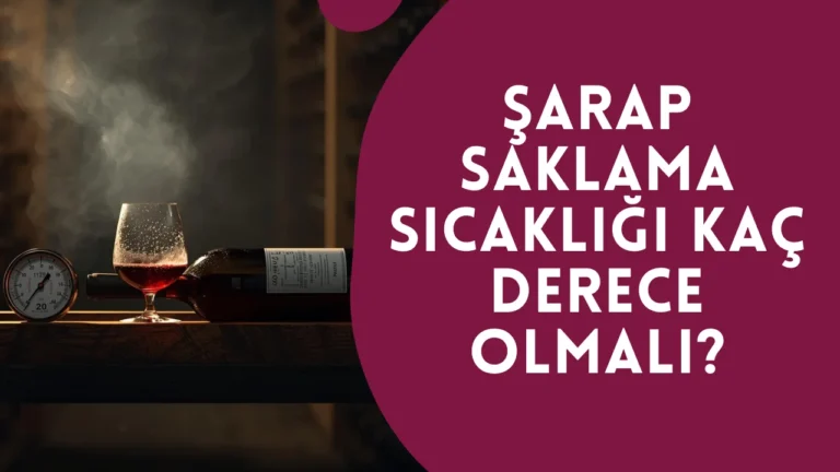Şarap Saklama Sıcaklığı Kaç Derece Olmalı