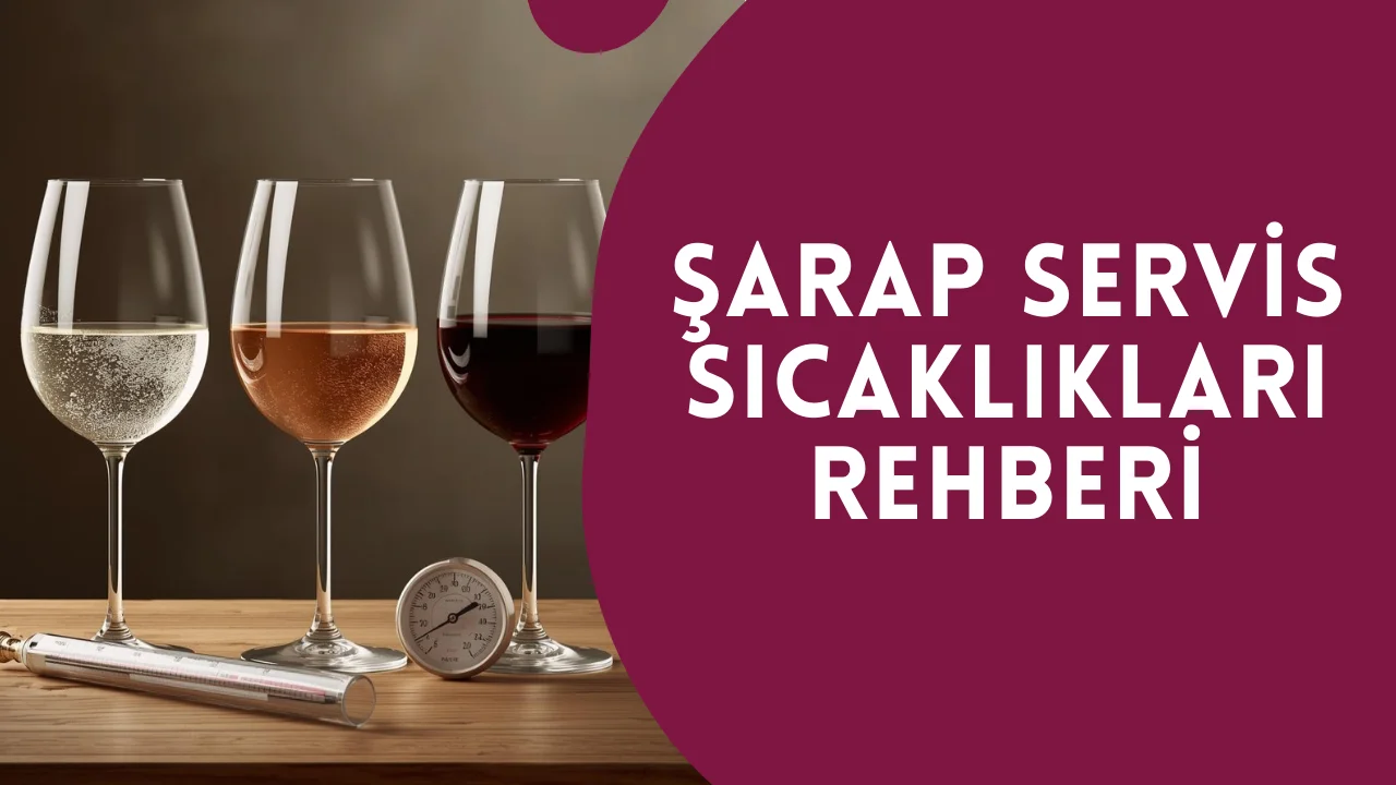 Şarap Servis Sıcaklıkları Rehberi