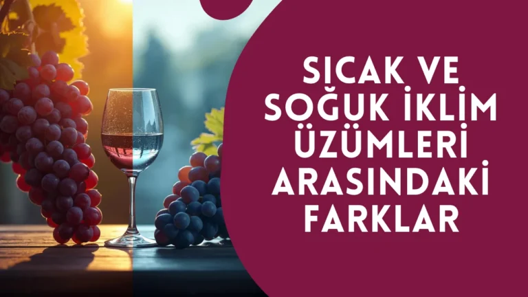 Sıcak ve Soğuk İklim Üzümleri Arasındaki Farklar